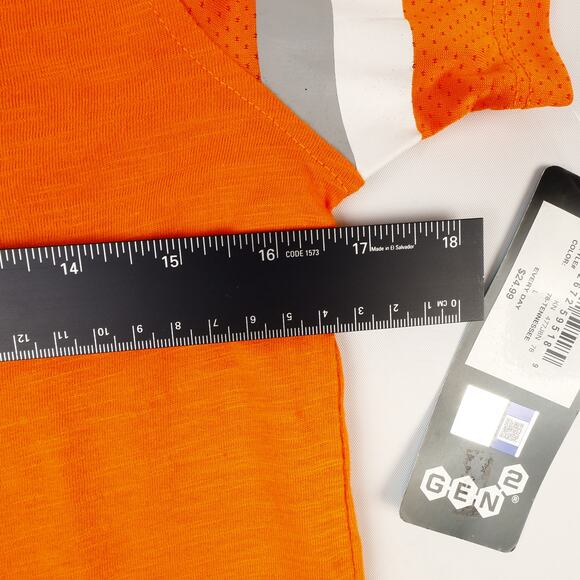 Gen2 Womens Large University of Tennessee Volunteers Jersey Shirt Orange - Picture 3 of 9